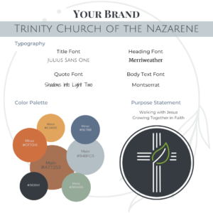 Delta Design Solutions Brand Development Trinity Church of the Nazarene