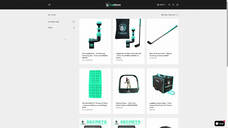 LagMaster Sports Website Delta Design Solutions LLC