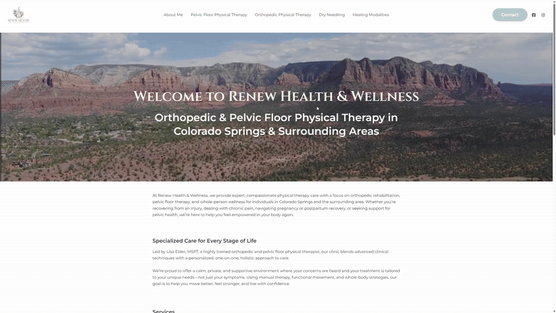 Renew Health and Wellness Preview Delta Design Solutions LLC